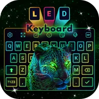 แป้นพิมพ์ LED: แป้นพิมพ์สี